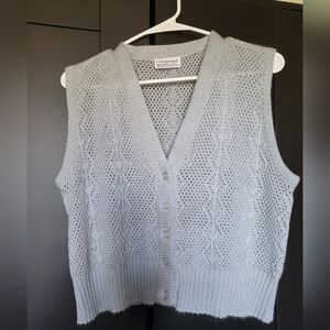 Vintage Gray Sweater Vest